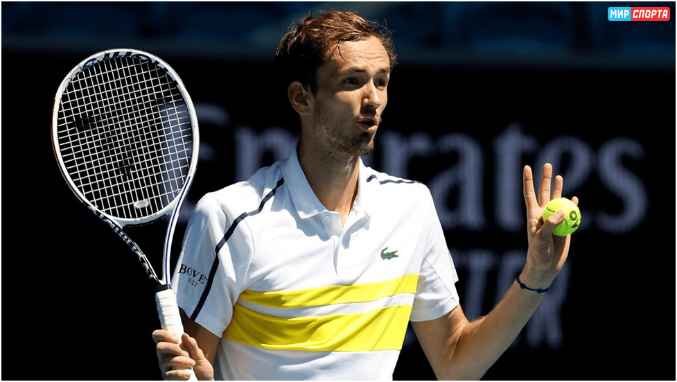 Российский теннисист Даниил Медведев выбыл из чемпионской гонки ATP 