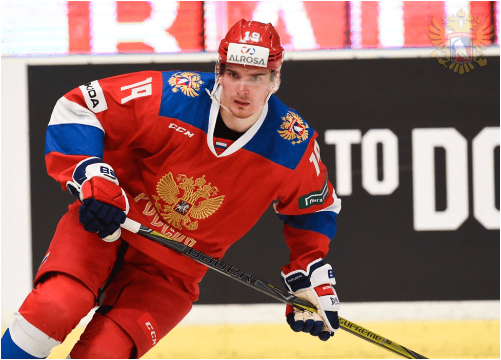 Российский хоккеист Павел Бучневич выбивает 75 очков за сезон НХЛ